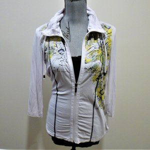 ORLY Embelished Track Sweater